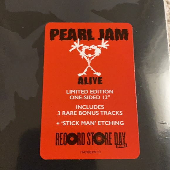 Pearl Jam Alive Record - Picture 3 of 3